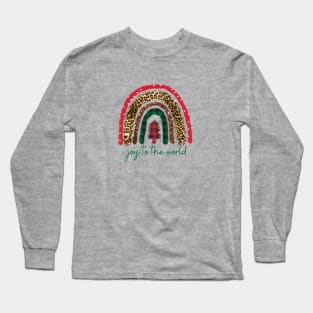 Joy to the world green Long Sleeve T-Shirt